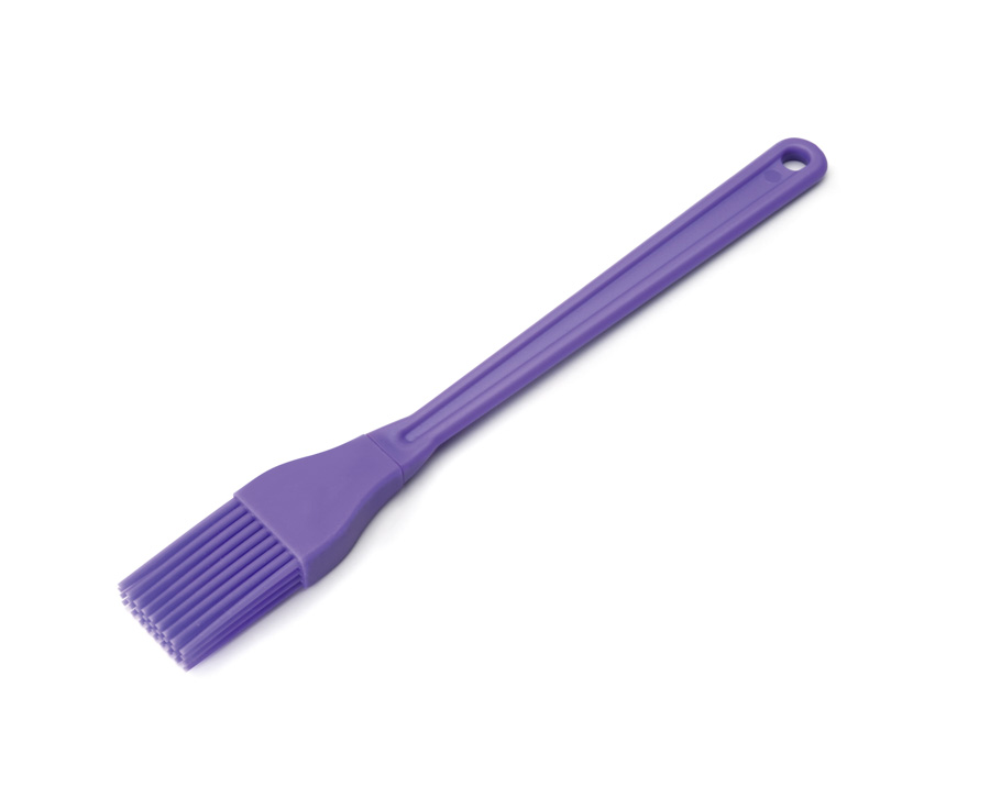 Pincel de Silicone com Cabo Plástico para Pastelaria Profissional