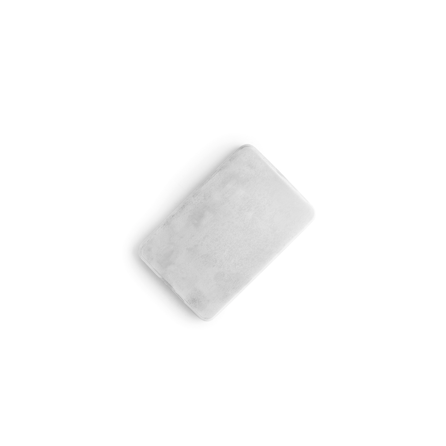 Placa Enfriadora Retangular Aço Inox 17.6x11.6 cm para Buffet