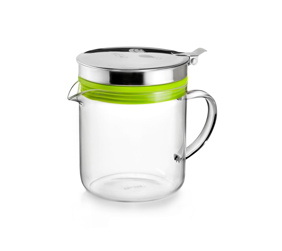 Reciclador de Óleo de Cozinha 0,5 L em Borosilicato e Inox