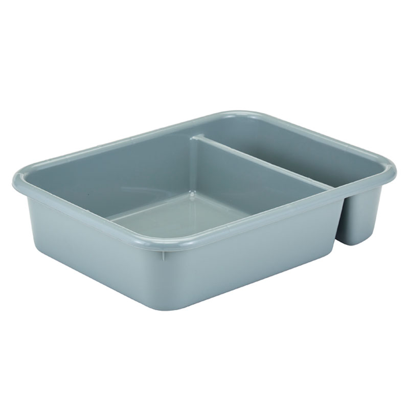 Recipiente para Armazenamento 520x397x124 mm Polietileno Cinzento