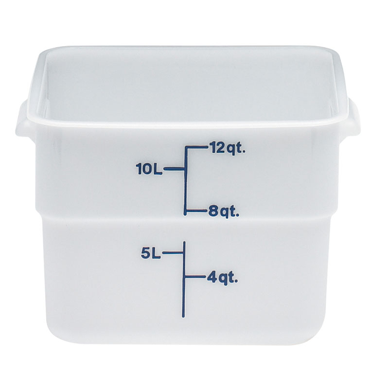 Recipiente Gastronorm GN 1/2 Polietileno 21 cm Profundidade Branco