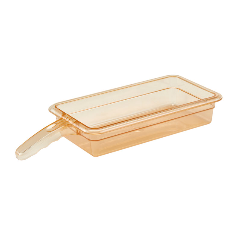 Recipiente Gastronorm GN 1/3 com Asa 6.5 cm Âmbar