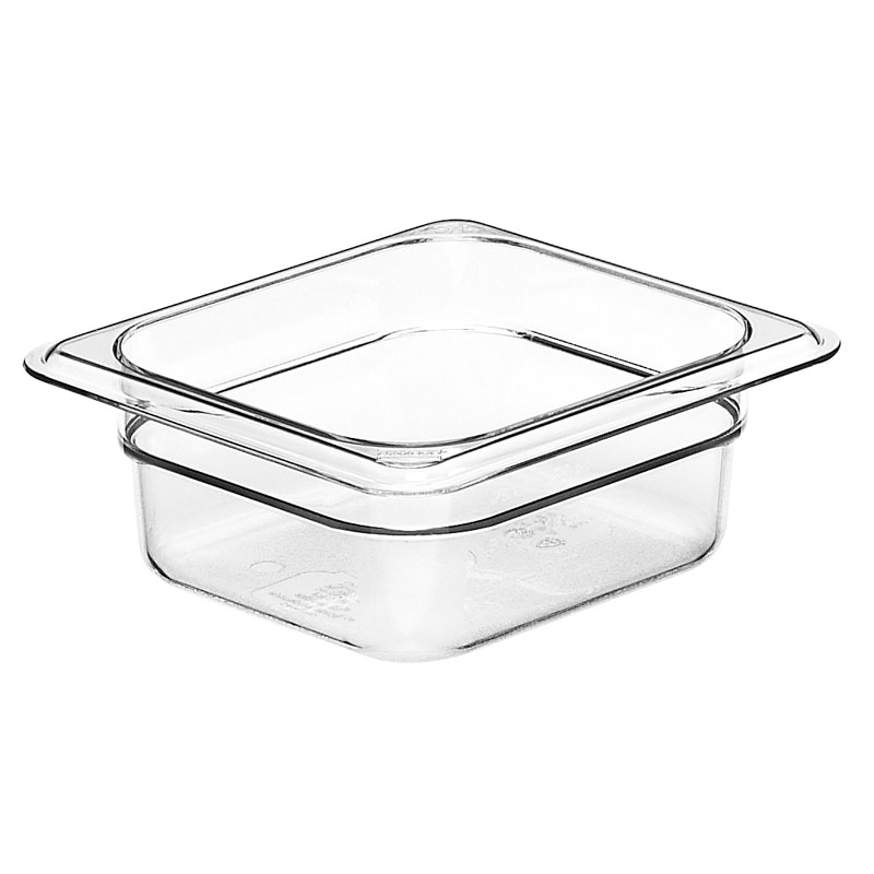 Recipiente Gastronorm GN 1/6 Policarbonato Transparente 65mm