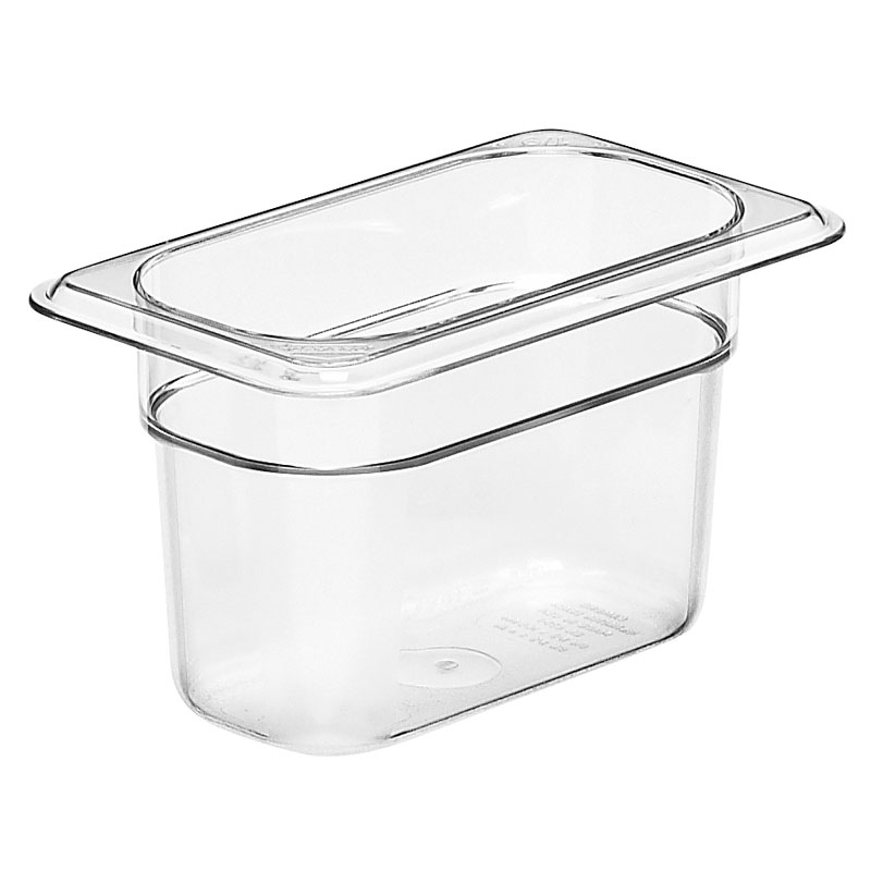 Recipiente Gastronorm GN 1/9 Policarbonato 10 cm Profundidade