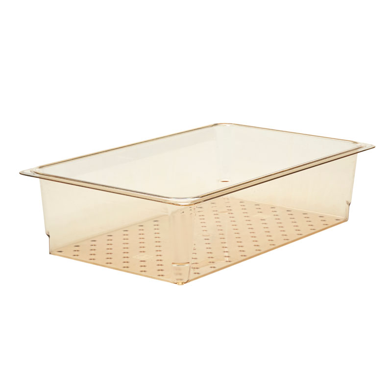 Recipiente Gastronorm GN 1/1 Perfurado Alta Temperatura 530x325x127mm