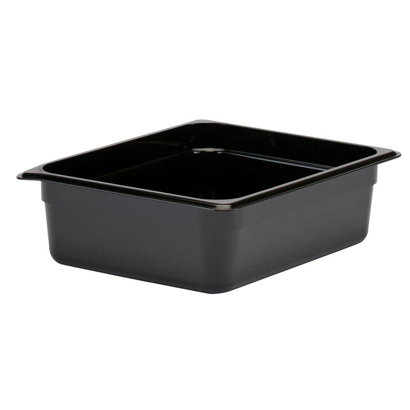 Recipiente GN 1/2 Policarbonato 26,5x32,5x10 cm Preto