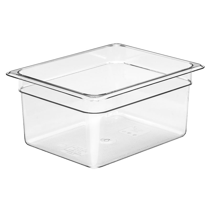 Recipiente Gastronorm GN 1/2 Policarbonato Transparente 325x265x150 mm