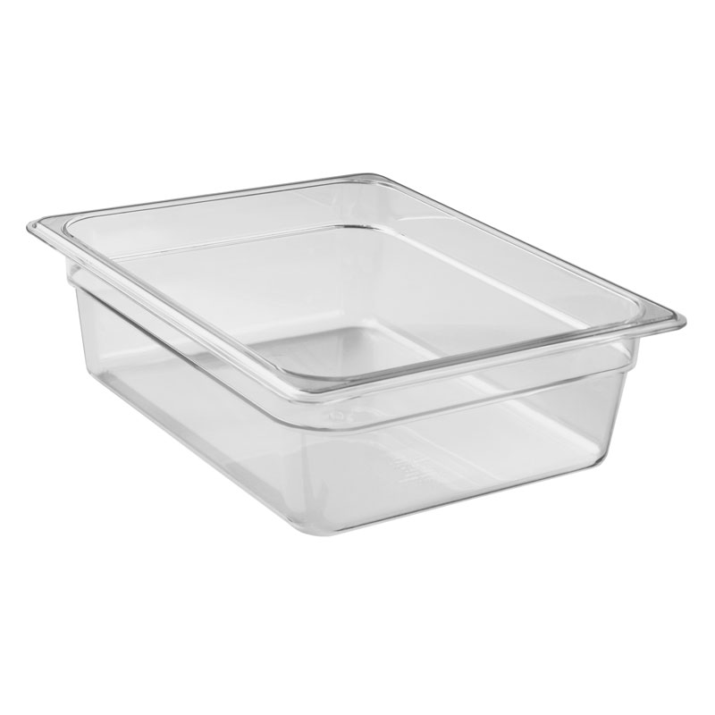 Recipiente GN 1/2 Policarbonato Transparente 26,5x32,5x10cm