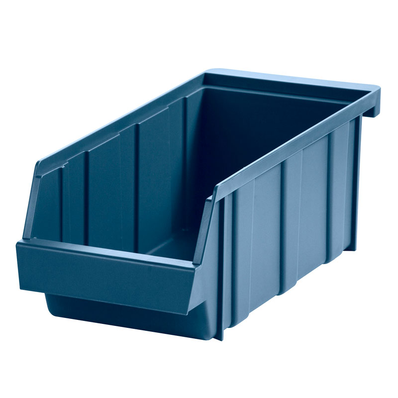 Recipiente Organizador de Bar em Polipropileno Azul Pizarra 30,5 cm