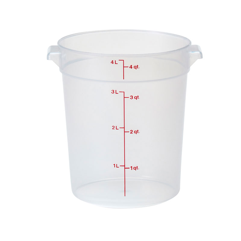 Recipiente Redondo PP 3,8 L para Armazenamento Ø18 cm