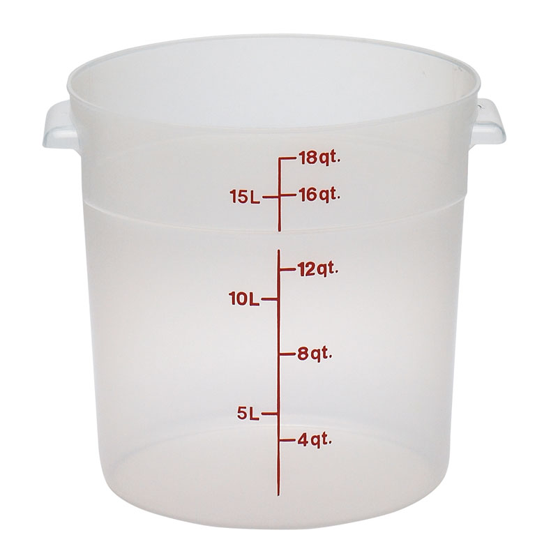 Recipiente Redondo Polipropileno 17,2 L - Ø 32 cm