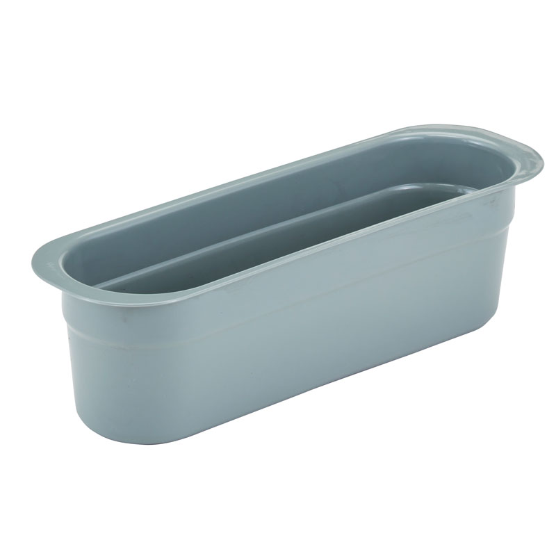 Recipiente para Talheres 36x11,3x10,3 cm – Polietileno Cinzento