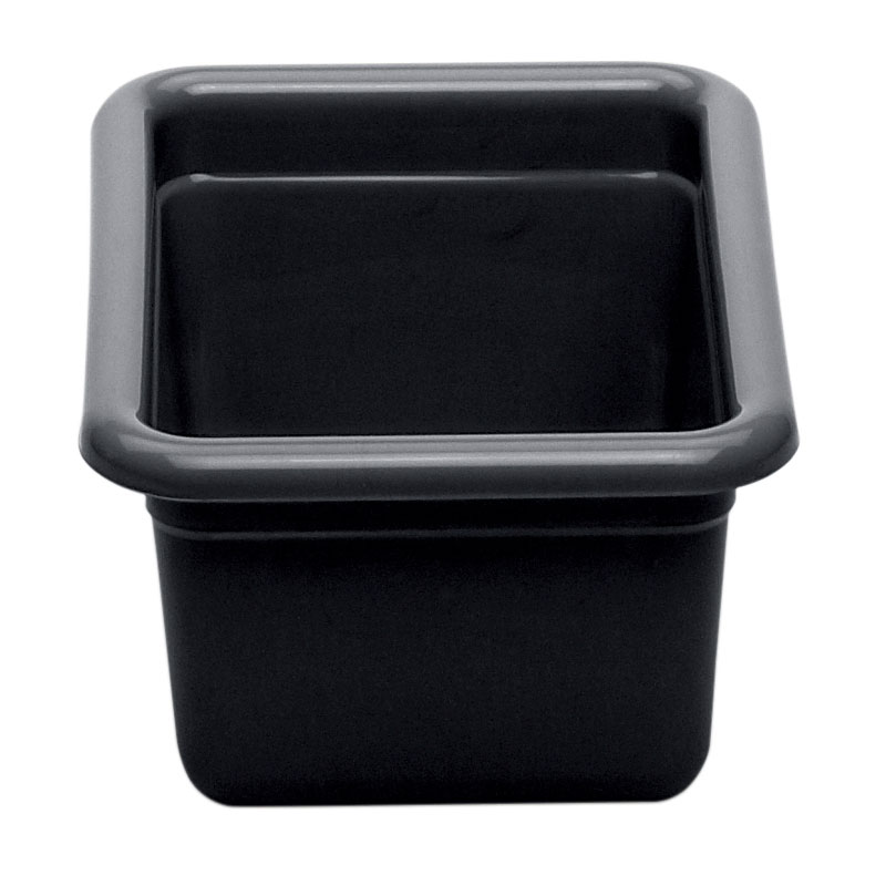 Recipiente Utensílios Polietileno Preto 30.6x23.3x13 cm