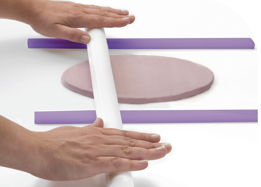 Réguas Niveladoras para Fondant e Massas - Conjunto de 6 Peças