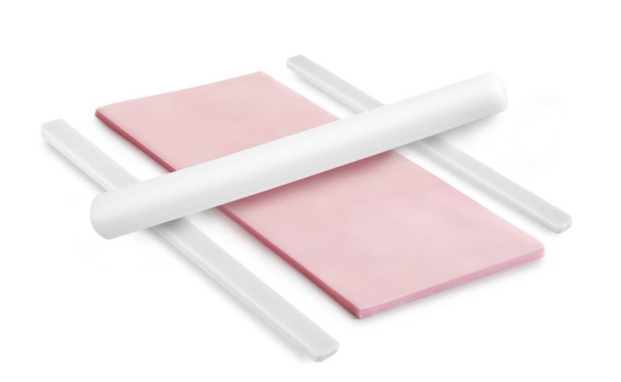 Réguas Niveladoras de Fondant para 2, 4 e 8 mm (6 Peças)