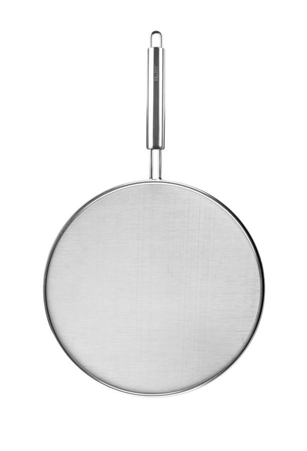 Resguardo Anti-Salpicos em Aço Inoxidável 29 cm para Frigideiras