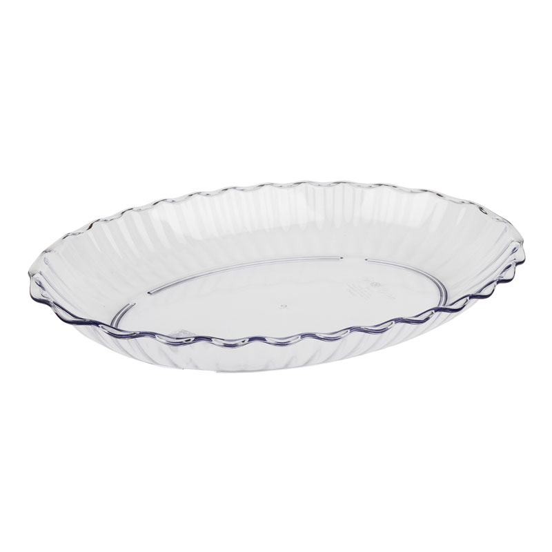 Saladeira Oval Transparente 3,2 L – 40 x 28,7 cm