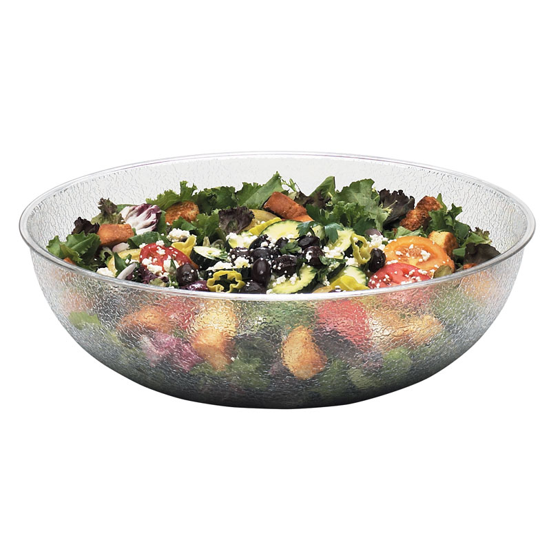 Saladeira Policarbonato 381mm Ø 10,6L com Efeito Granito