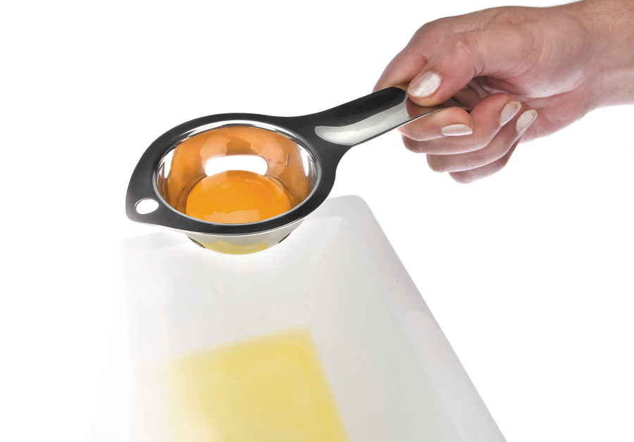 Separador de Gemas em Inox para Cozinha Profissional