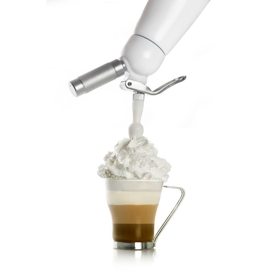 Sifão de Nata 0,5 L em Alumínio para Cozinha Profissional