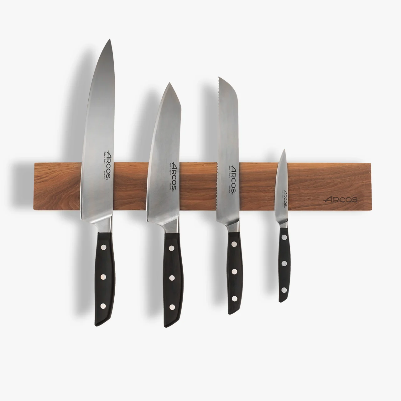 Suporte Magnético para Facas em Nogueira 45 cm