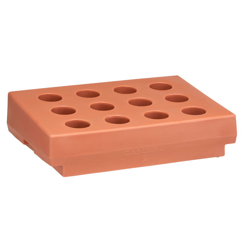 Suporte para Talheres 820x540x230 mm Polietileno Café-Beige