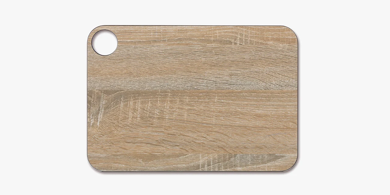 Tábua de Corte 427x327x7 mm em Fibra de Resina e Celulose