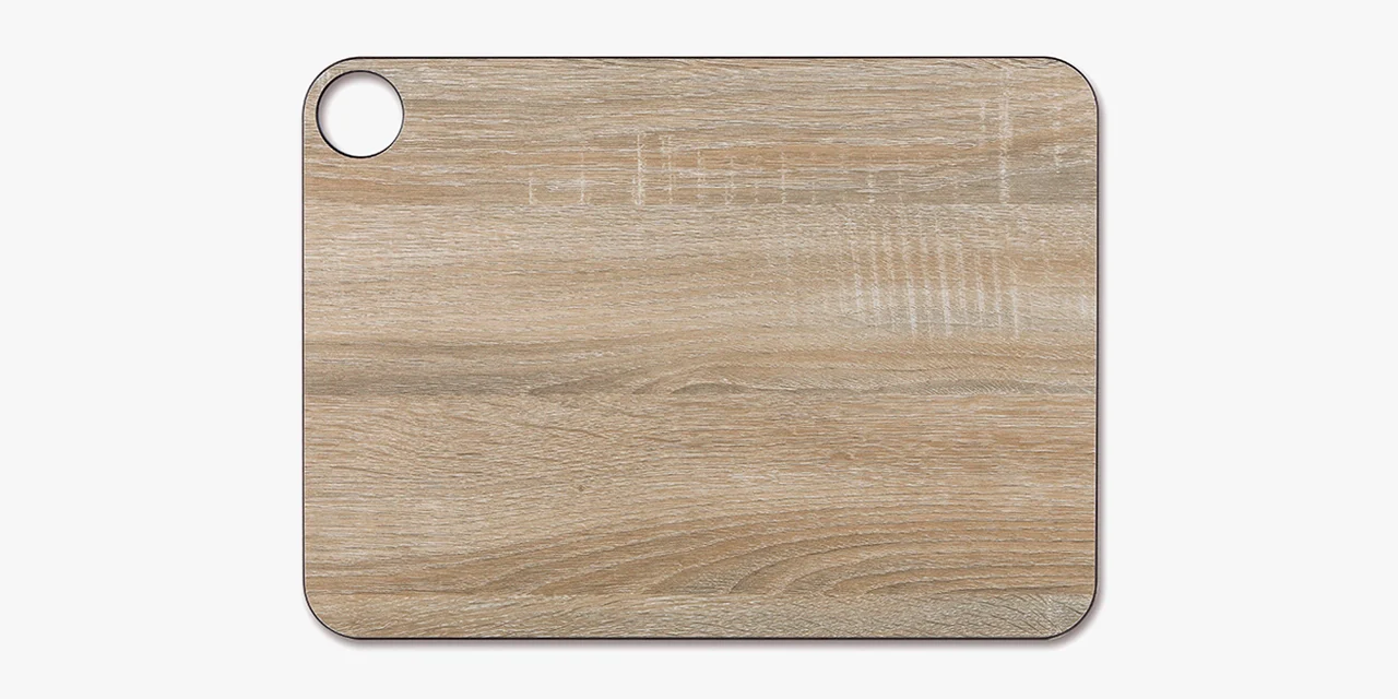Tábua de Corte Profissional 377x277x15mm Fibra de Resina e Celulose