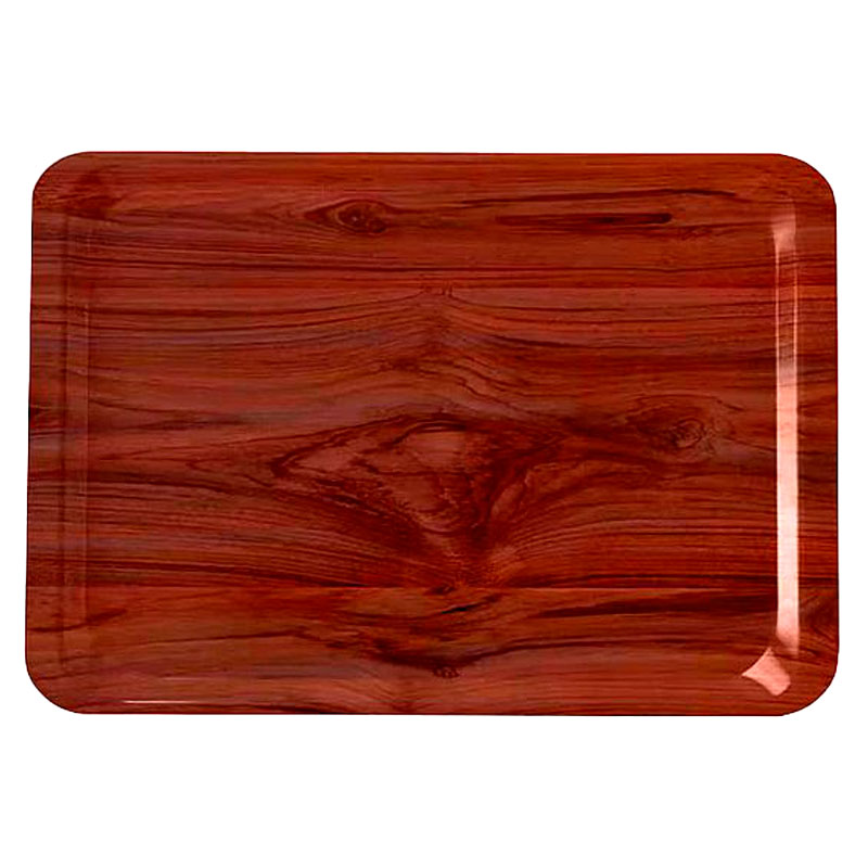 Tabuleiro Retangular Laminado 37x53 cm para Self-Service