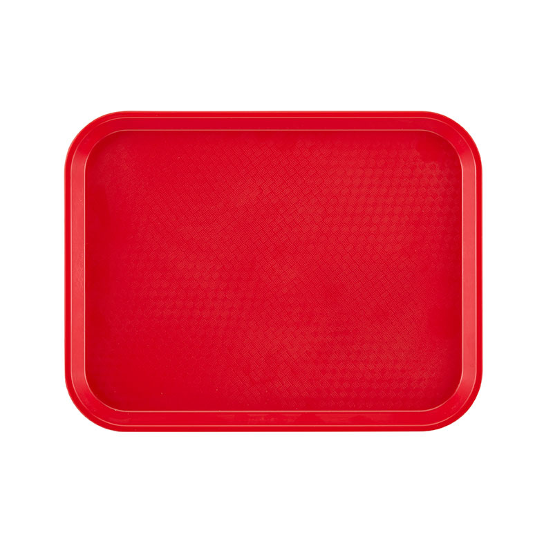 Tabuleiro Self-Service 30x41 cm Polipropileno Vermelho