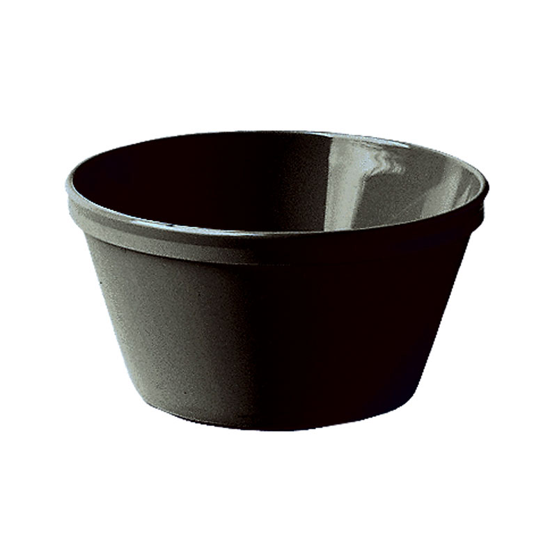 Taça Redonda de Policarbonato Negra Ø 9,8 cm para Serviço de Mesa
