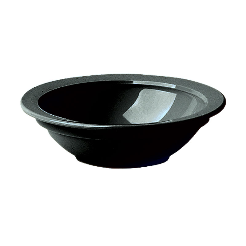 Taça Redonda 11,7 cm Policarbonato Preto para Serviço de Mesa