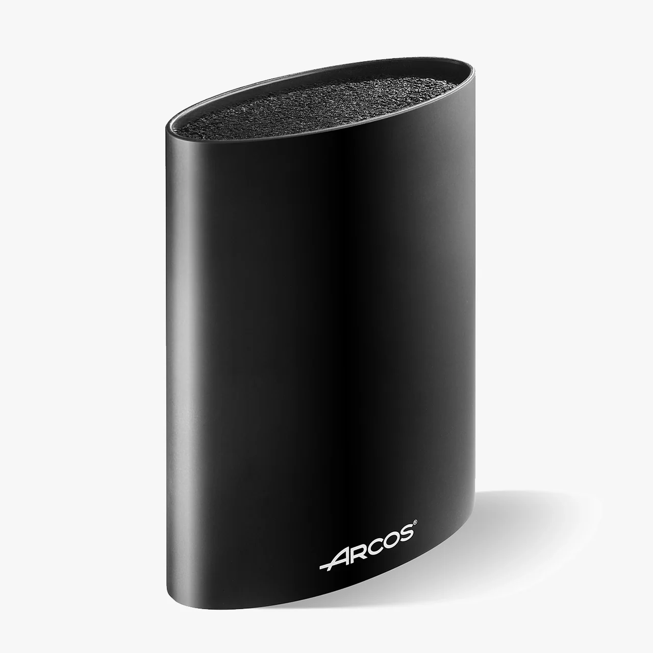 Taco Oval para Facas até 20 cm – Borracha Termoplástica Preto