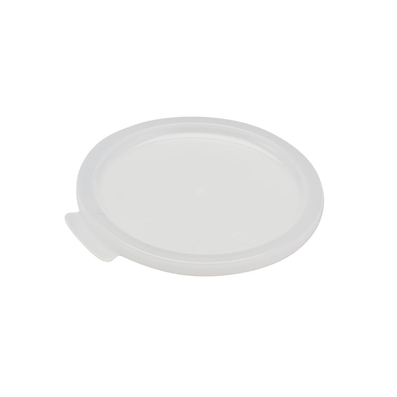 Tampa para Contentor CP12 - Diâmetro 129 mm, Plástico Branco