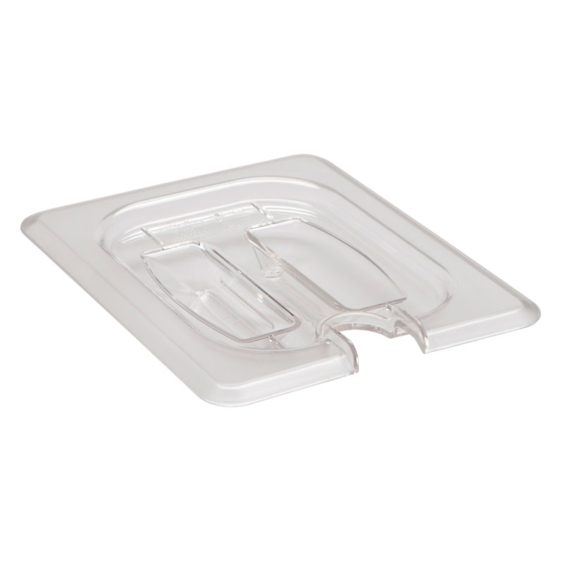 Tampa para Contentor Gastronorm 16,2 x 13,2 cm com Entalhe e Pega