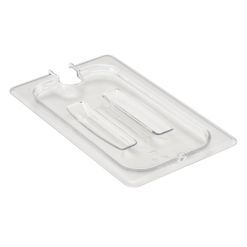Tampa Gastronorm GN 1/4 com Entalhe e Pega, 16,2 x 26,5 cm