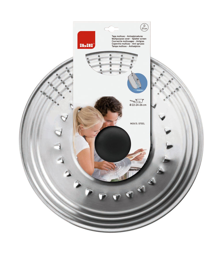 Tampa Multiusos Inox para Panelas 36-42 cm
