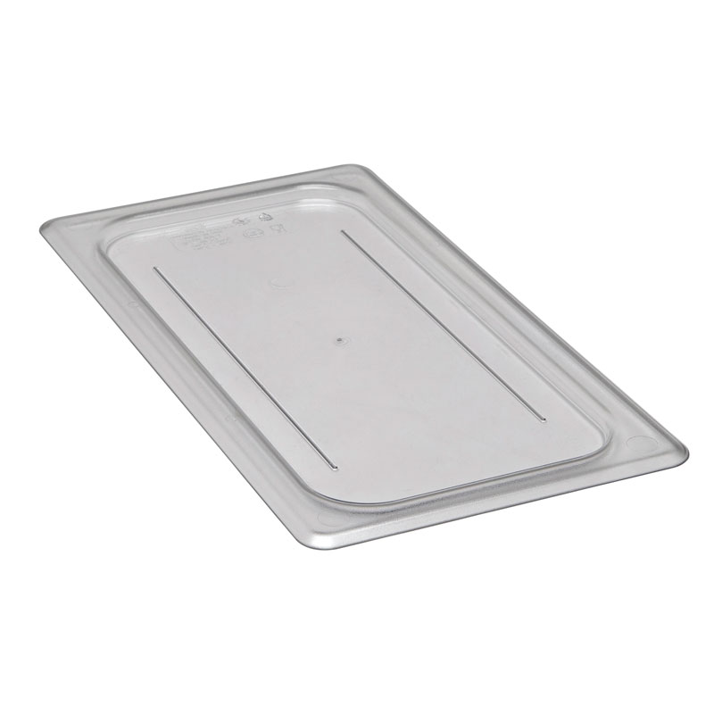 Tampa Plana GN 1/3 Policarbonato Transparente 17,6 x 32,5 cm