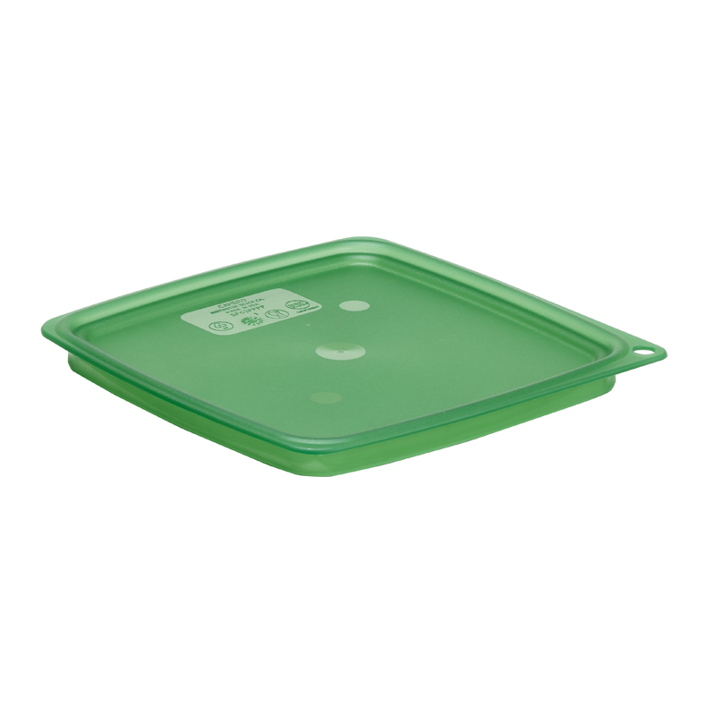 Tampa para Recipientes Quadrados 18.5x18.5 cm Polietileno Verde
