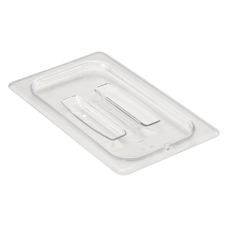 Tapa GN 1/4 com Asa em Policarbonato Transparente
