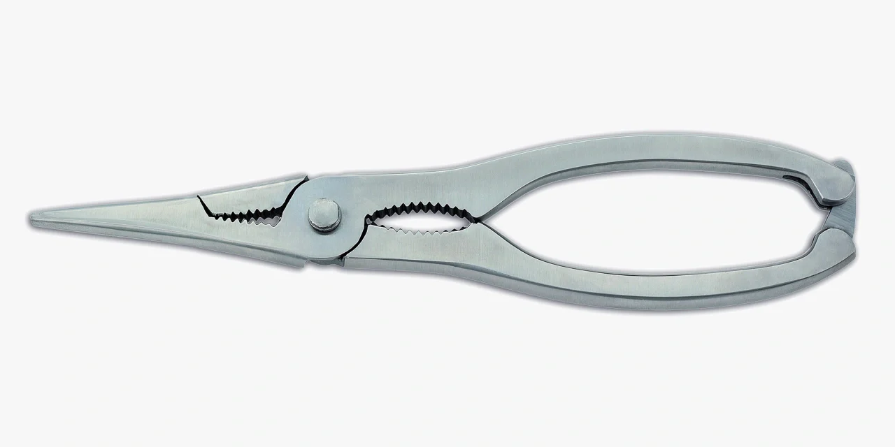 Tenaz de Marisco Aço Inoxidável 185 mm com Cabo Ergonómico