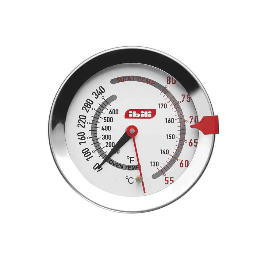 Termómetro para Alimentos e Forno com Sonda em Aço Inoxidável