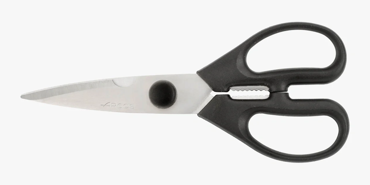Tesoura de Cozinha Profissional 195mm Aço Inoxidável Nitrum