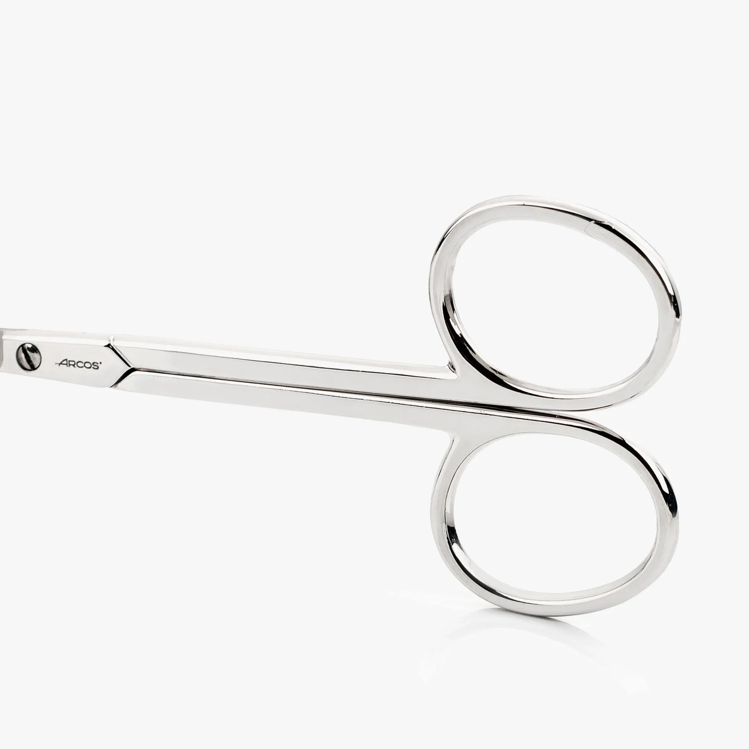 Tesoura de Manicura Curva, Aço Forjado, 102 mm
