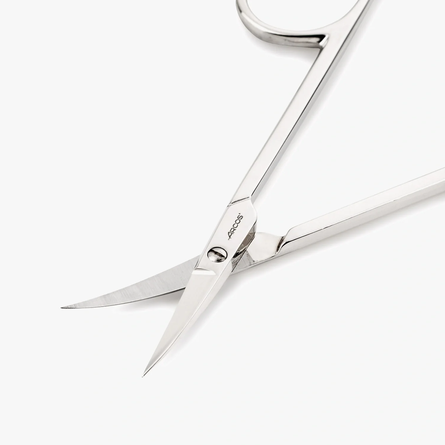 Tesoura de Manicura Curva, Aço Forjado, 102 mm