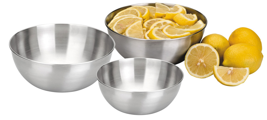 Tigela Inox Bistrot 22 cm para Serviço de Mesa Profissional