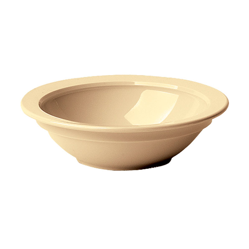 Tigela Redonda 117 mm Policarbonato Bege para Serviço de Mesa