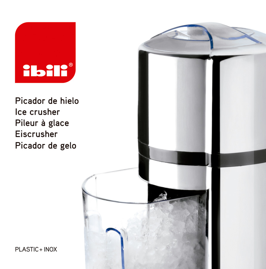 Triturador de Gelo Manual para Bar e Cafetaria