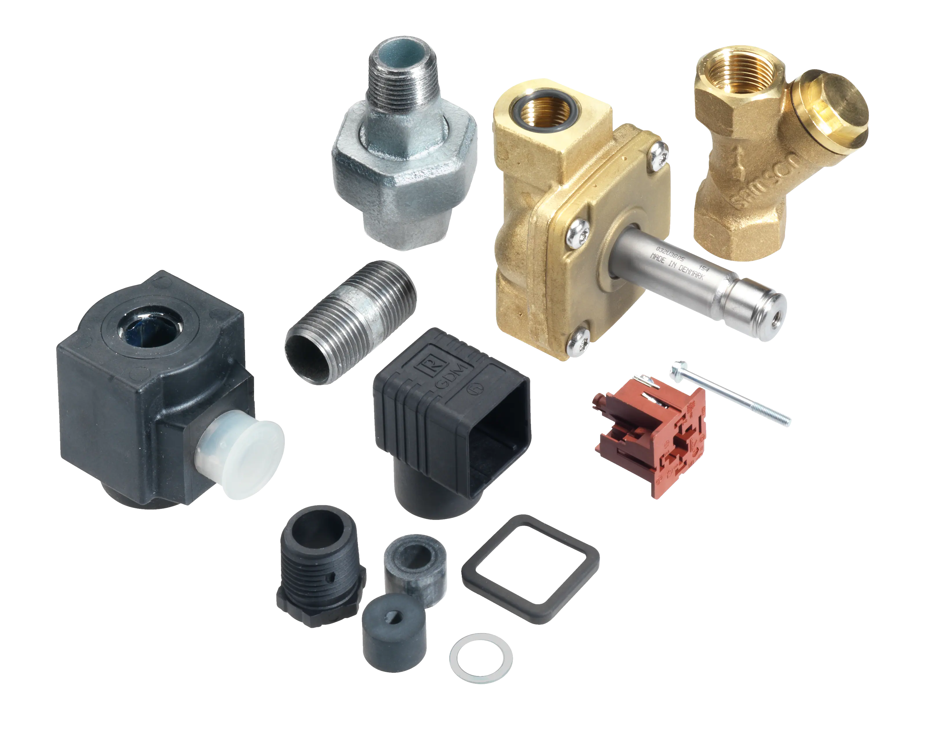 Válvula de Vapor Elétrica 1/2'' para Equipamento de Lavandaria