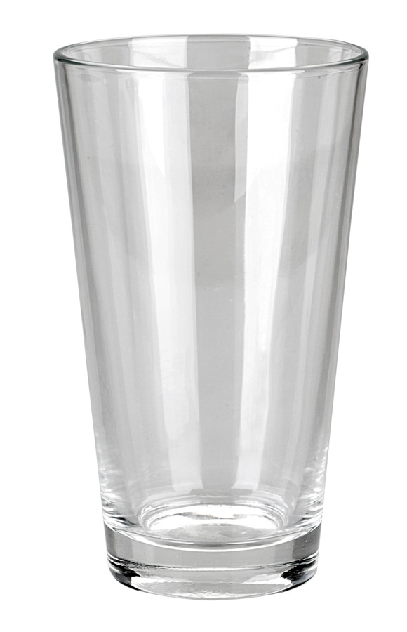 Vaso Cocteleira Boston em Vidro para Bar Profissional